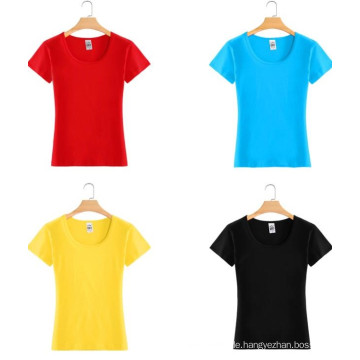 Top-Qualität billig ausgestattet Mode Baumwolle Mädchen T-Shirt